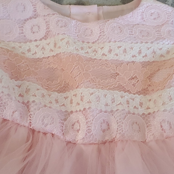 Pink toddler girl dress - Picture 4 of 6